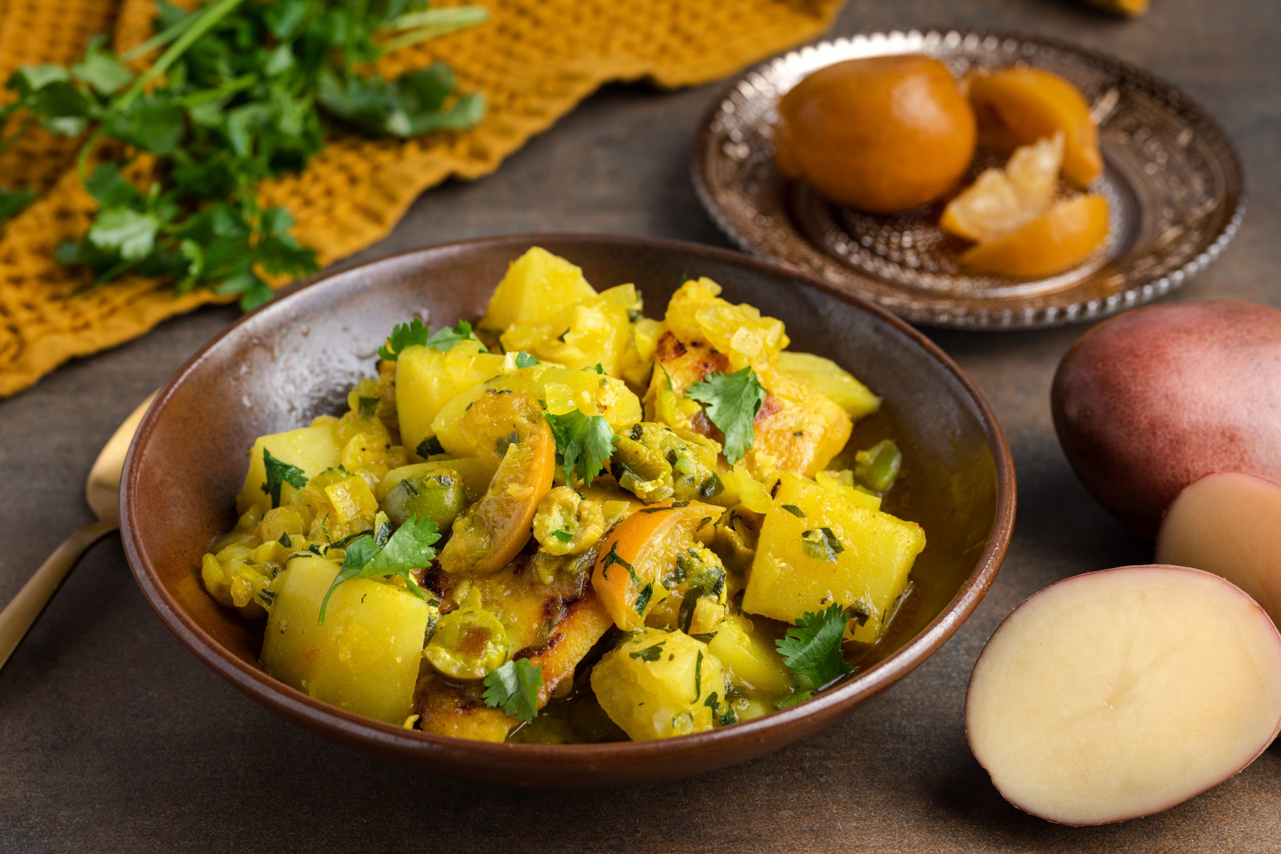 Moroccan Chicken & Potato Tajine - Potato Glory