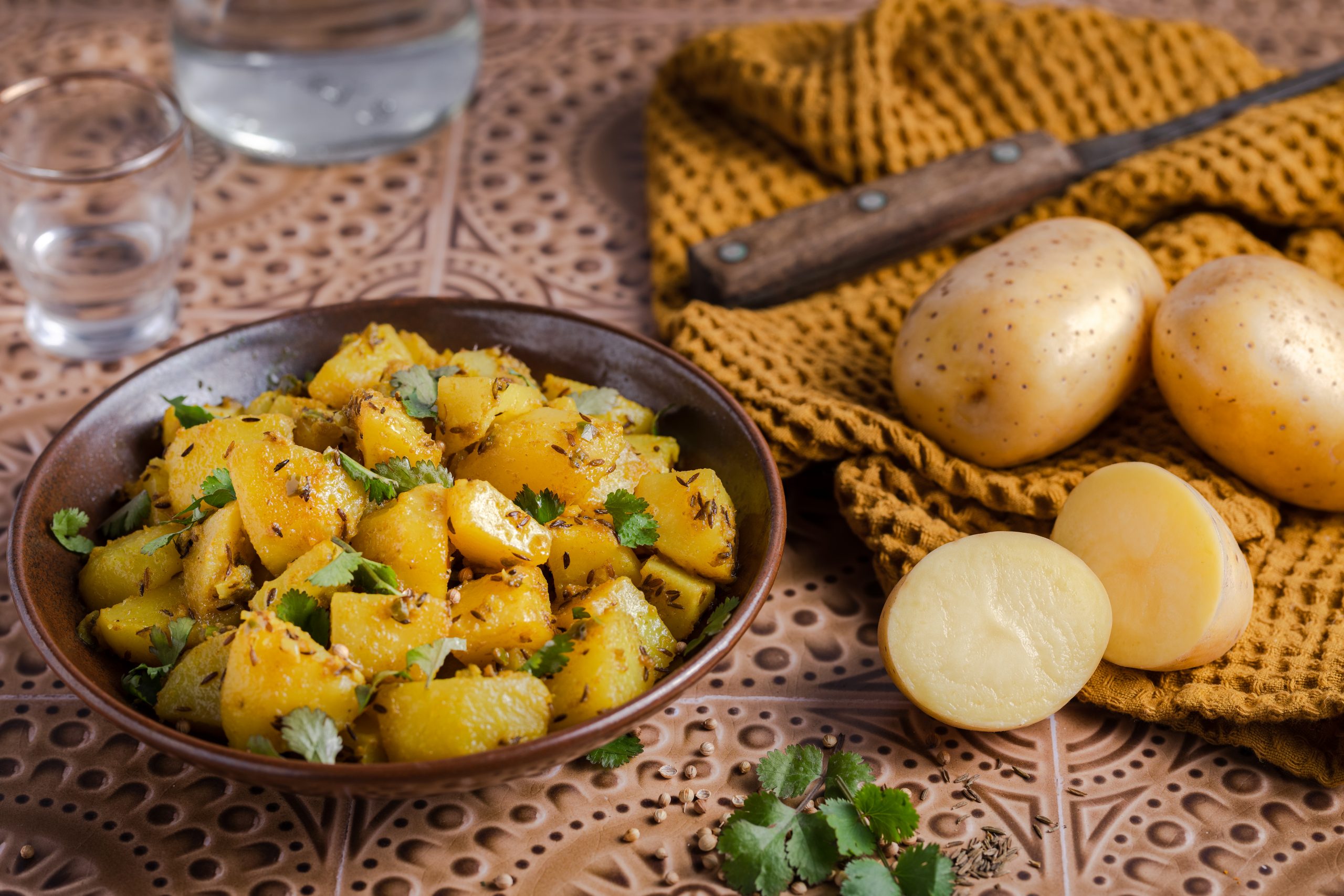 North Indian Cumin Potatoes Potato Glory